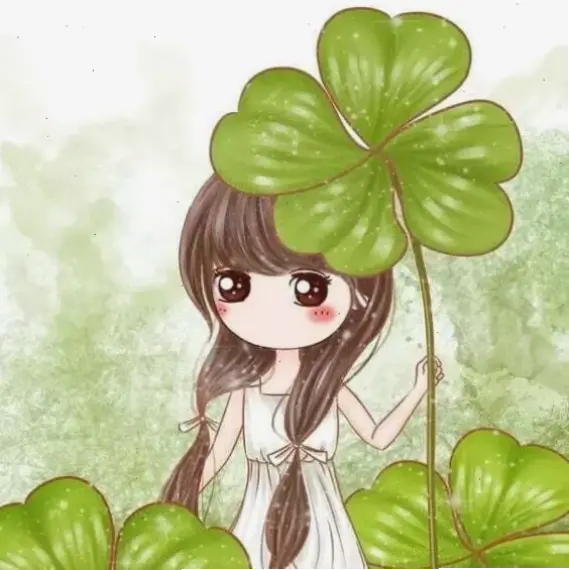 Ảnh nền cỏ 4 lá cute mang may mắn và sự dễ thương, biến màn hình điện thoại bạn thành khu vườn huyền bí đầy sức sống!