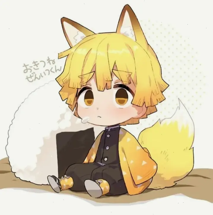 Zenitsu chibi cute này đang tỏa sáng với vẻ dễ thương bất ngờ từ Demon Slayer! Một hình ảnh khiến bạn phải mỉm cười ngay lập tức.