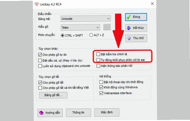 Cách khắc phục