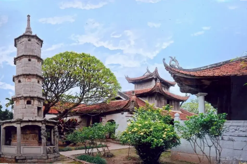 Chùa Dâu – Nơi gửi gắm bình an cho tâm hồn, với không gian yên bình và cổ kính đầy ý nghĩa.