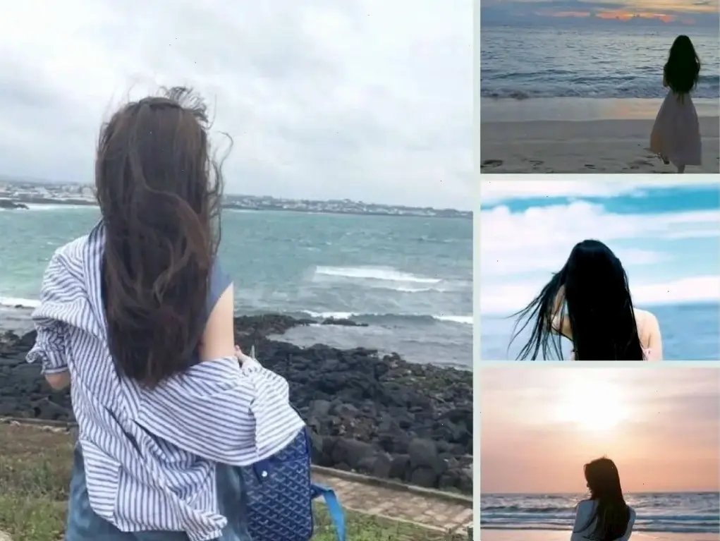 Chiêm ngưỡng vẻ đẹp huyền bí của cô gái tóc dài quay lưng, một hình ảnh quyến rũ và đầy sức hút, khơi gợi sự tò mò bất tận.