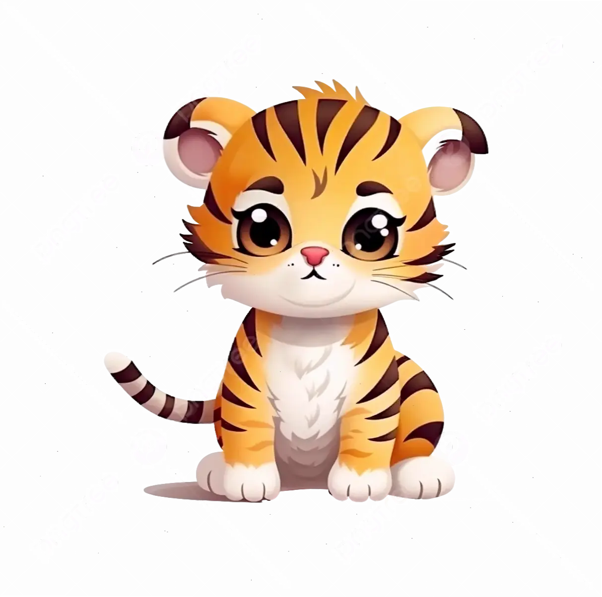 Con hổ anime hùng vĩ với sức mạnh phi thường, sẵn sàng chinh phục mọi thử thách trong thế giới anime đầy màu sắc!