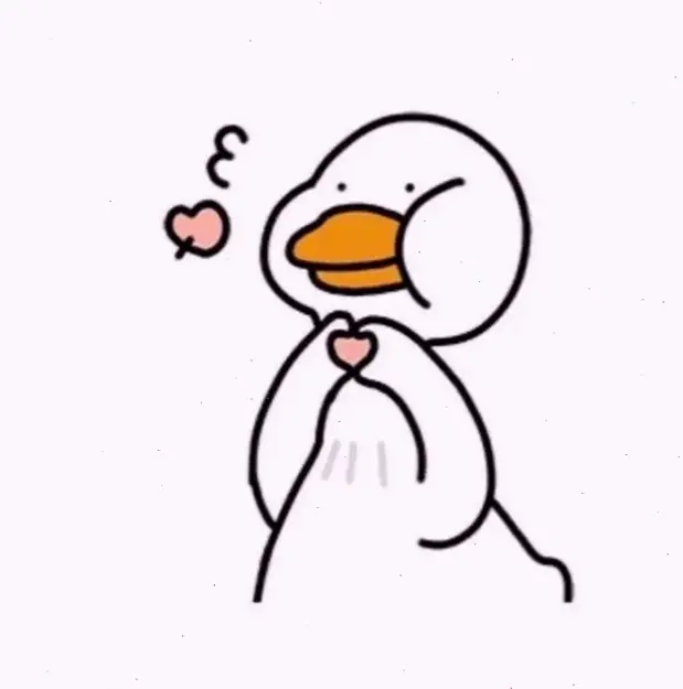 Hình ảnh chú vịt trắng cute này mang đến niềm vui ngây thơ, khiến mọi khoảnh khắc trở nên đáng yêu và tươi mới!
