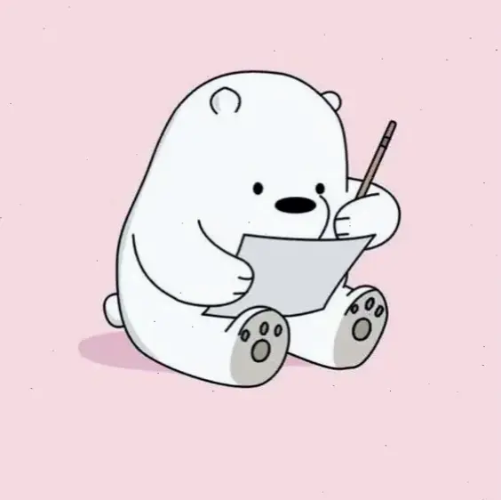 Hình avatar gấu trắng dễ thương siêu đáng yêu, mang niềm vui và sự dễ thương đến profile của bạn mỗi ngày!