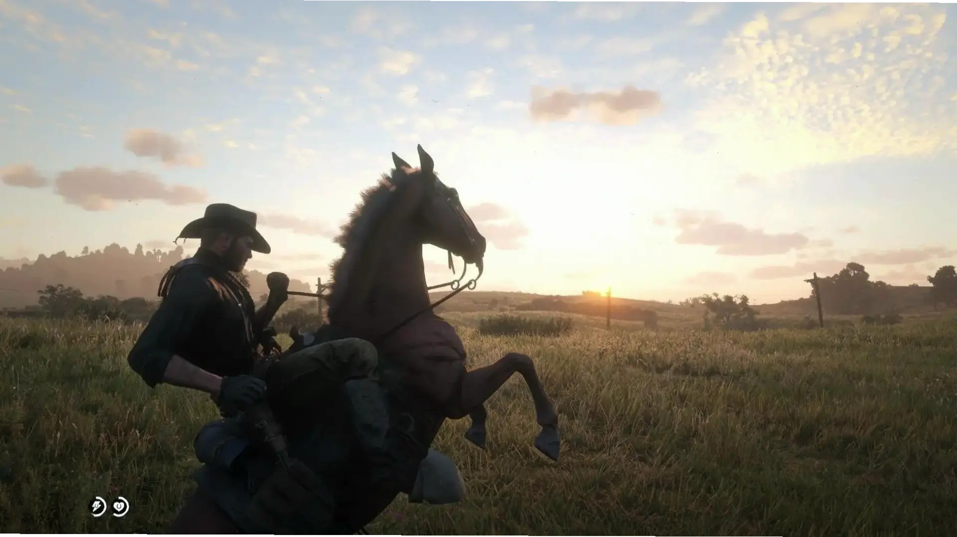 Hình nền cao bồi Red Dead, với hình ảnh chân thực của những chàng cao bồi dũng cảm và phiêu lưu.