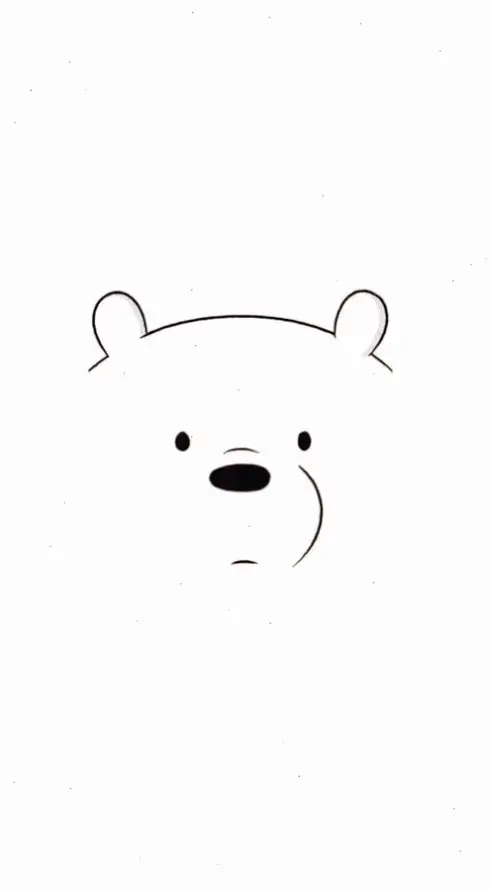 Hình nền gấu trắng dễ thương mang đến sự đáng yêu bất tận, biến màn hình bạn thành khu vườn mơ mộng!