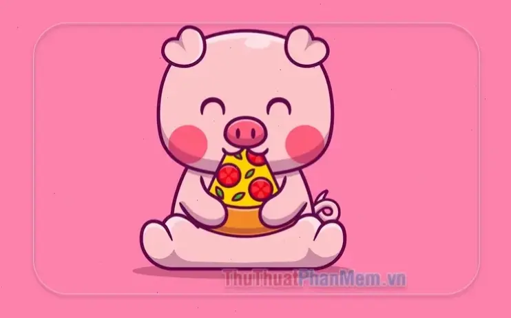 Hình nền heo hồng dễ thương mang đến sự đáng yêu, rực rỡ cho màn hình, biến mọi ngày của bạn thành hành trình vui tươi đầy màu sắc!