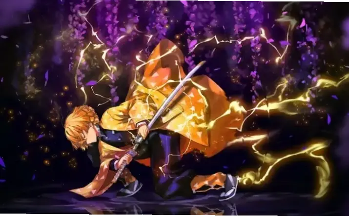 Khám phá Hình nền máy tính Zenitsu sống động, mang năng lượng điện giật và sức mạnh Demon Slayer đến màn hình desktop của bạn!