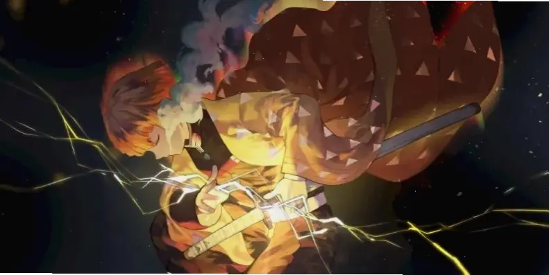 Hình nền Zenitsu 4K rực rỡ, mang sức mạnh chớp nhoáng Demon Slayer đến màn hình, biến desktop bạn thành chiến trường huyền thoại!