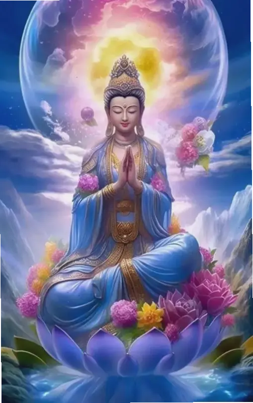Quan Âm nghệ thuật độc đáo, kết hợp truyền thống và hiện đại để truyền cảm hứng và bình an sâu lắng.