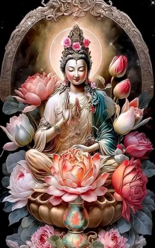 Tượng Quan Âm trên mây – biểu tượng từ bi, giúp bạn tìm thấy sự thanh thản và bình yên trong cuộc sống hàng ngày.