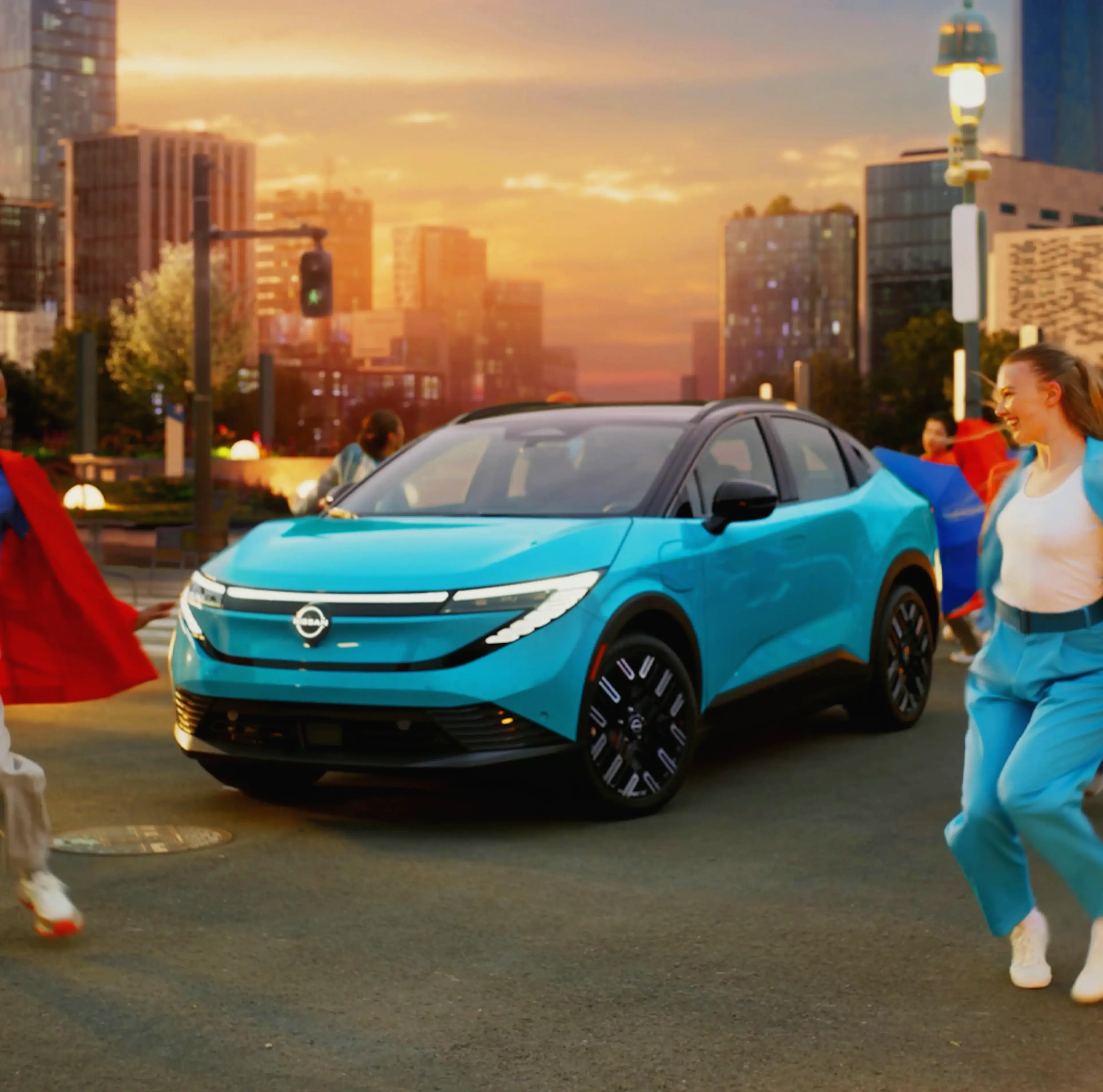 Nissan Leaf Electric City: Xe điện lý tưởng cho đô thị, yên tĩnh, nhanh chóng và thân thiện với môi trường.