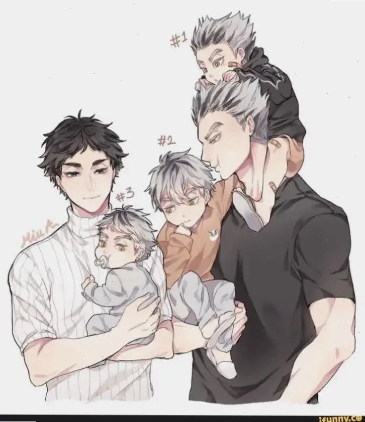 Akaashi x Bokuto: Cặp đôi nổi bật Haikyuu, với sự kết hợp hoàn hảo giữa setter và ace đội bóng.