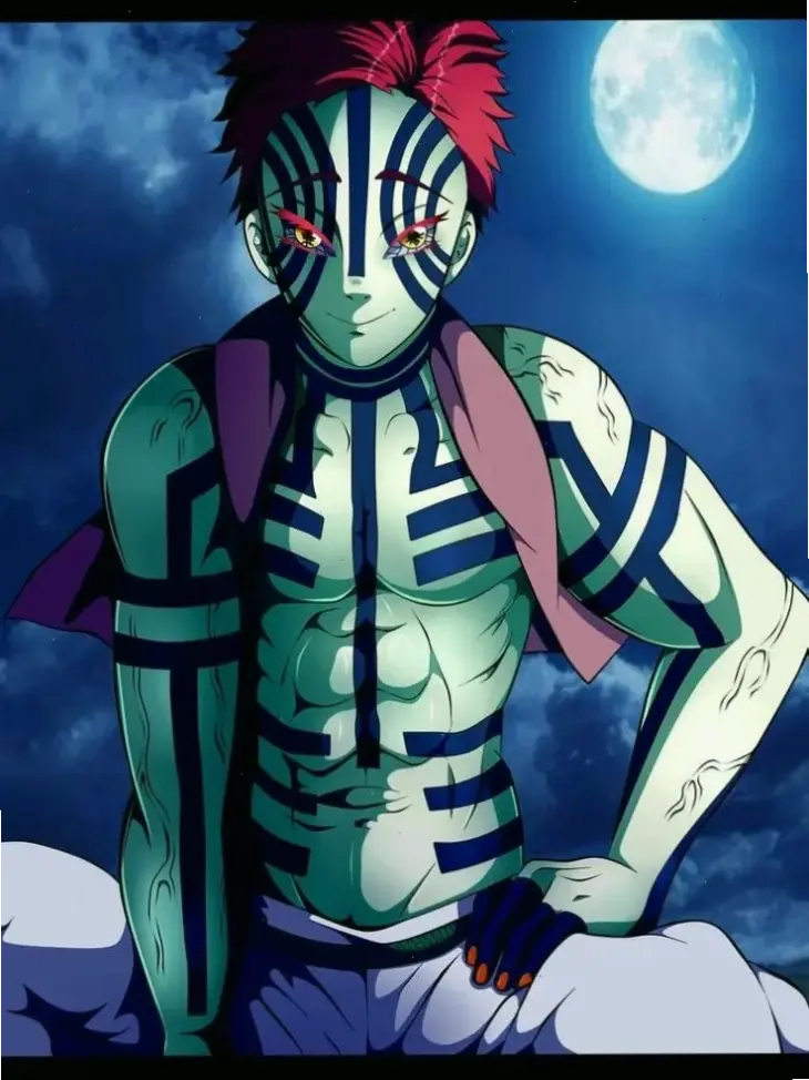 Akaza Kimetsu: Hình ảnh demon ngầu lẫm, phần quan trọng trong câu chuyện Demon Slayer, khiến người xem không thể quên!