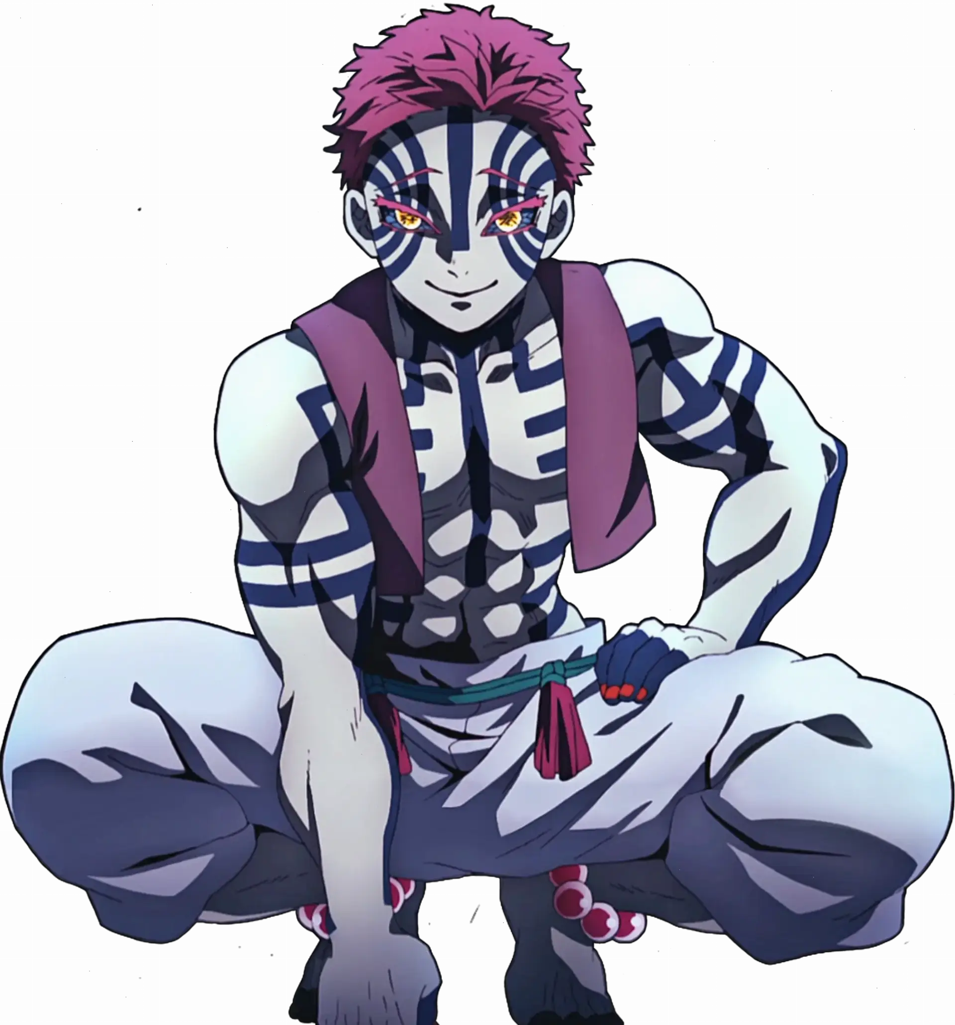 Akaza Yaiba: Hình ảnh nhân vật chính trong Kimetsu no Yaiba, demon chiến đấu ngoạn mục, mang đến cảm xúc mạnh mẽ cho khán giả!