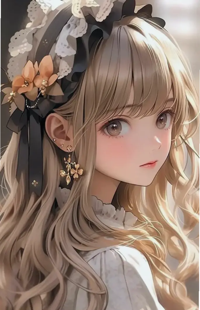 Ảnh anime 3D đẹp lung linh, phù hợp làm nền màn hình, mang lại không gian anime huyền ảo cho thiết bị.