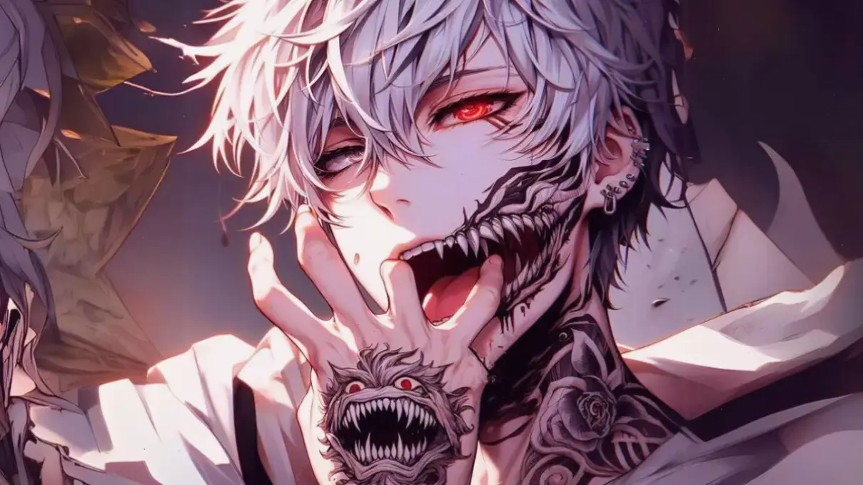 Ảnh anime nam ngầu lạnh lùng ác quỷ toát lên sự đáng sợ và huyền bí, mang đến cảm giác rùng rợn nhưng hấp dẫn lạ thường.