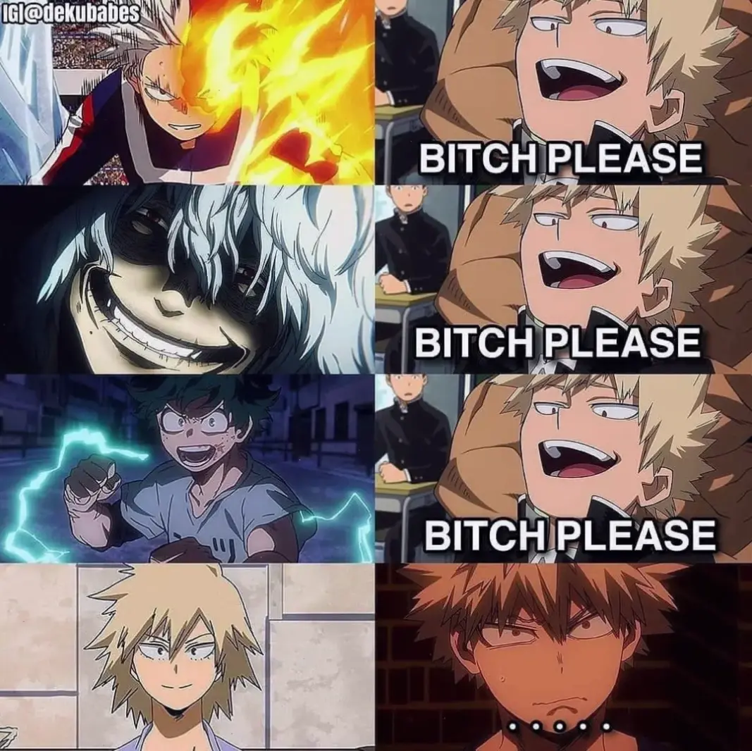 Bakugo meme hài hước lan truyền khắp mạng xã hội, biến chàng trai bốc lửa thành nguồn cảm hứng vui nhộn cho cộng đồng!