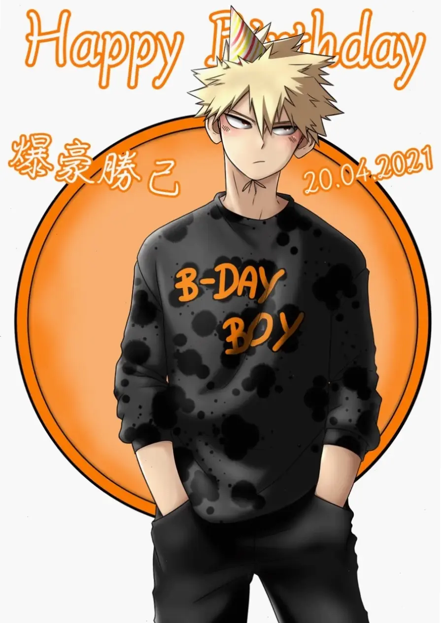 Bakugou birthday: Hãy cùng chúc mừng sinh nhật với những bất ngờ thú vị từ nhân vật nổi tiếng My Hero Academia!