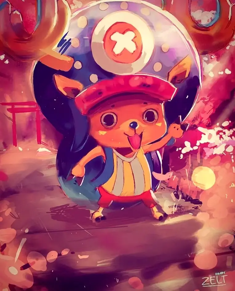 Chopper Cute – Hình ảnh siêu dễ thương của Chopper, khiến mọi fan phải yêu mến và muốn ôm ngay lập tức!