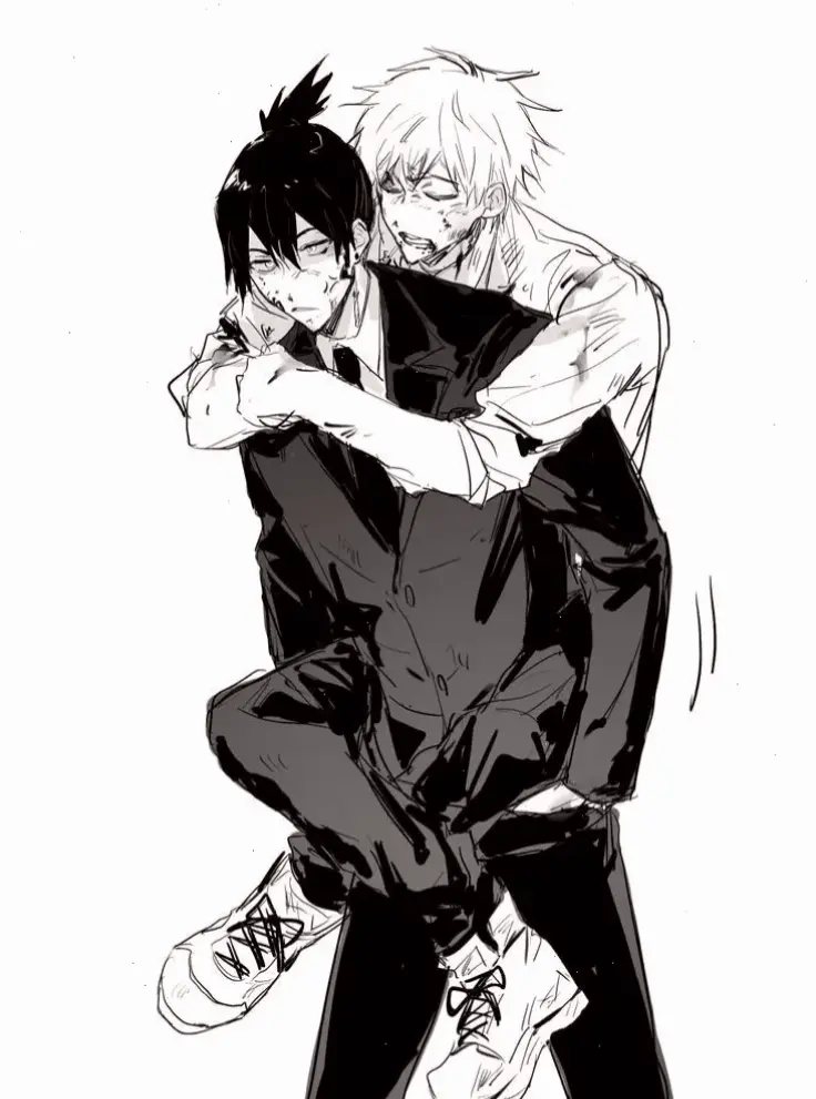 Denji x Aki Chainsaw Man: Cặp đôi đầy kịch tính, với những khoảnh khắc cảm xúc và hành động đỉnh cao.