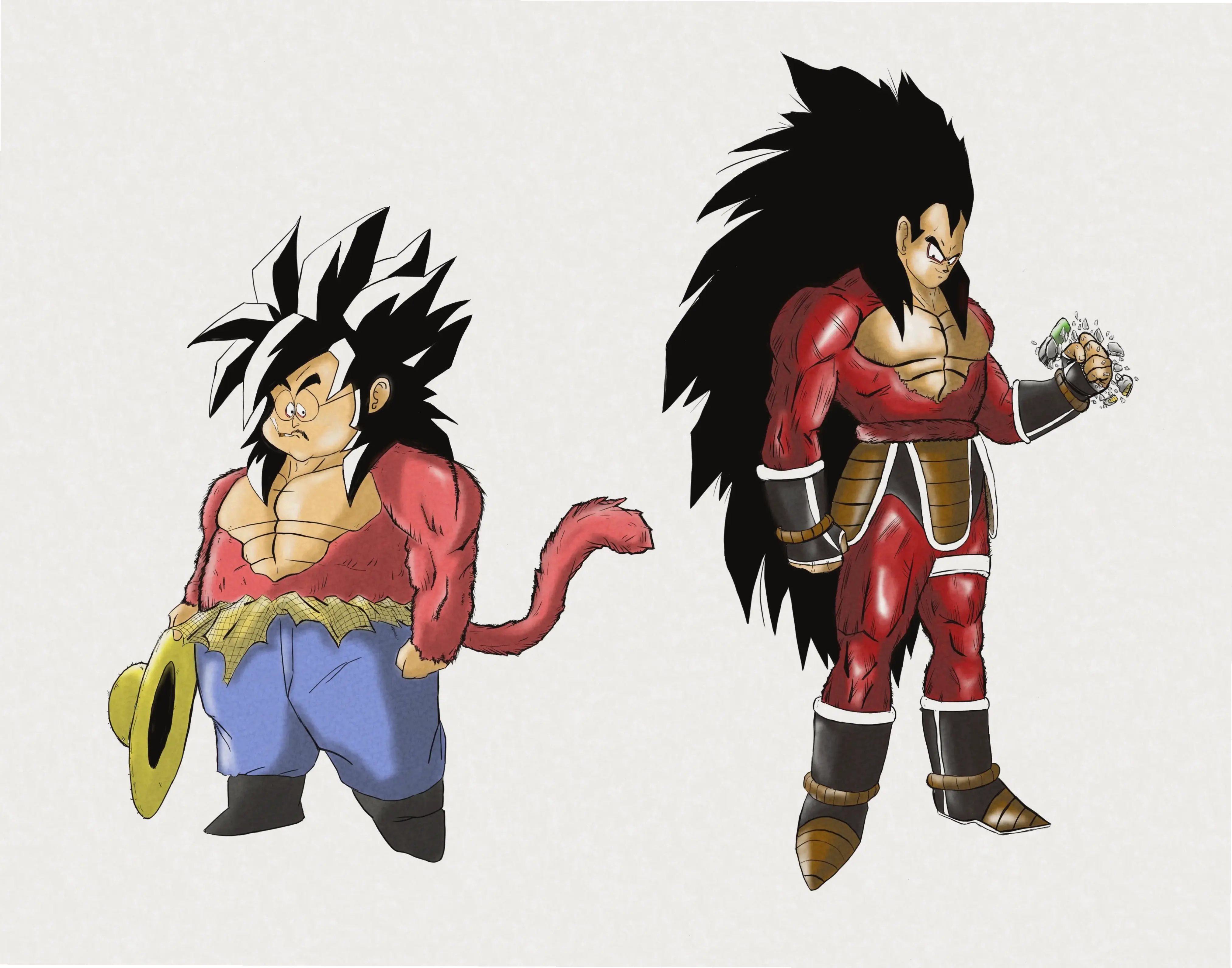 Dragon Ball Raditz Super Saiyan 4: Raditz trong dạng mạnh nhất, khám phá sức mạnh và hành trình mới mẻ!