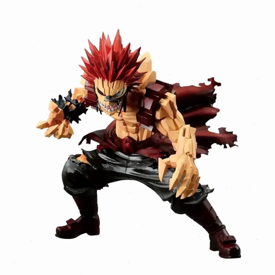 Eijiro Kirishima – biểu tượng anh hùng với trái tim nóng bỏng, sức mạnh phi thường trong thế giới siêu anh hùng hấp dẫn.