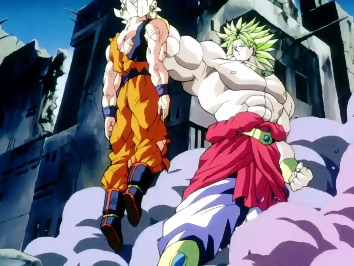 Goku vs Broly: Goku đối đầu Broly, cuộc chiến đầy kịch tính và sức mạnh vượt qua giới hạn!