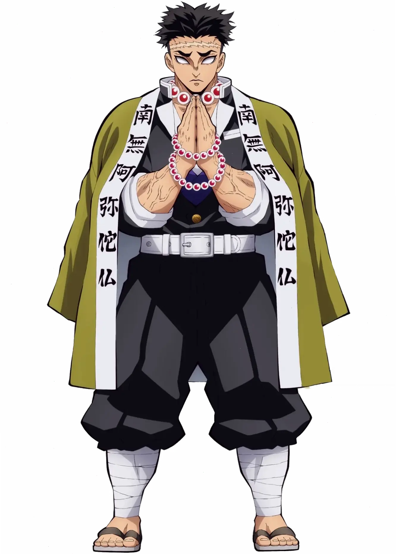 Gyomei Himejima, Nham Trụ huyền thoại trong Demon Slayer, với sức mạnh kinh hoàng và trái tim nhân hậu. Khám phá hình ảnh ấn tượng ngay!