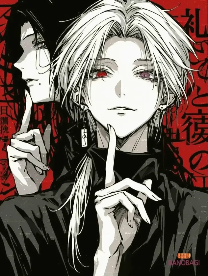Hình ảnh anime ngầu nam thể hiện sự tự tin và phong cách mạnh mẽ, khiến bạn không thể rời mắt khỏi màn hình.