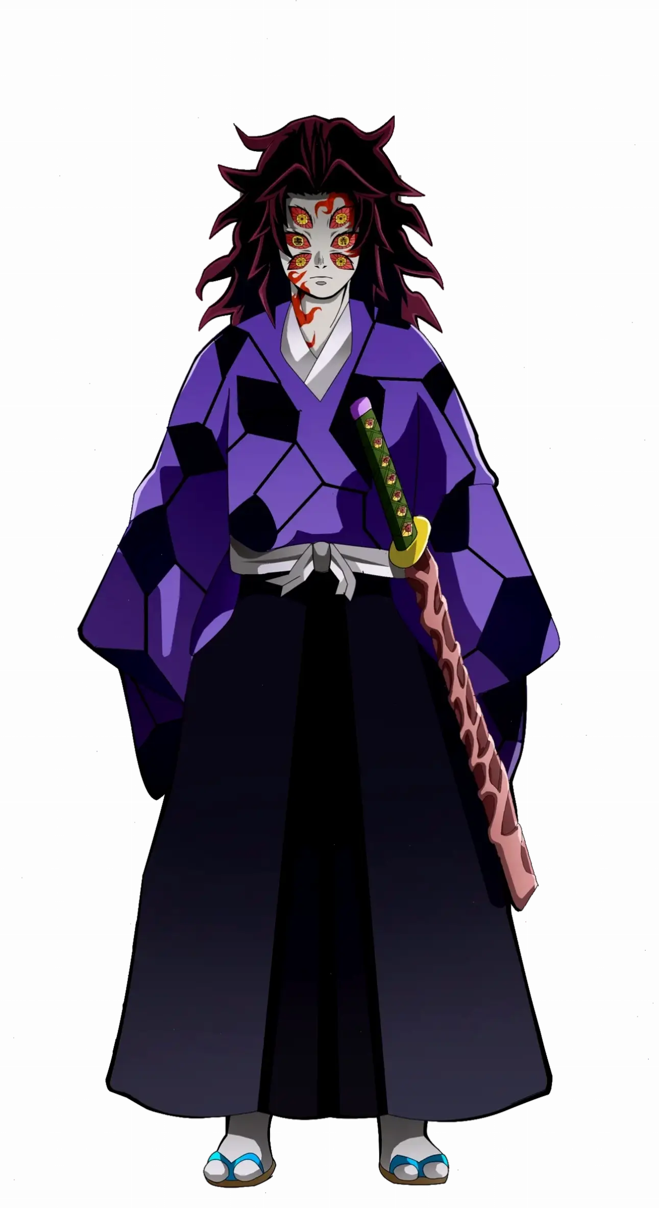 Hình ảnh Kokushibo từ Demon Slayer đầy ấn tượng, thể hiện sức mạnh đáng sợ và vẻ ngoài ma quái của hắn, khiến fan mê mẩn.
