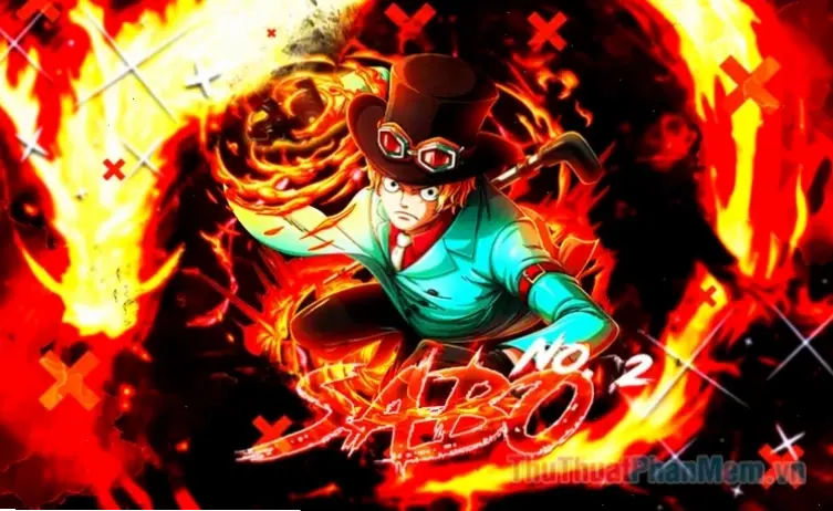 Hình ảnh Sabo ngầu với vẻ ngoài mạnh mẽ, chi tiết sắc nét từ One Piece, dành cho fan cuồng!