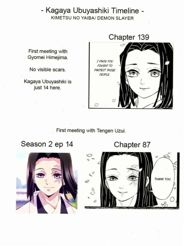 Kagaya Kimetsu no Yaiba, lãnh đạo mù lòa nhưng sắc bén, góp phần lớn vào cuộc chiến chống quỷ.