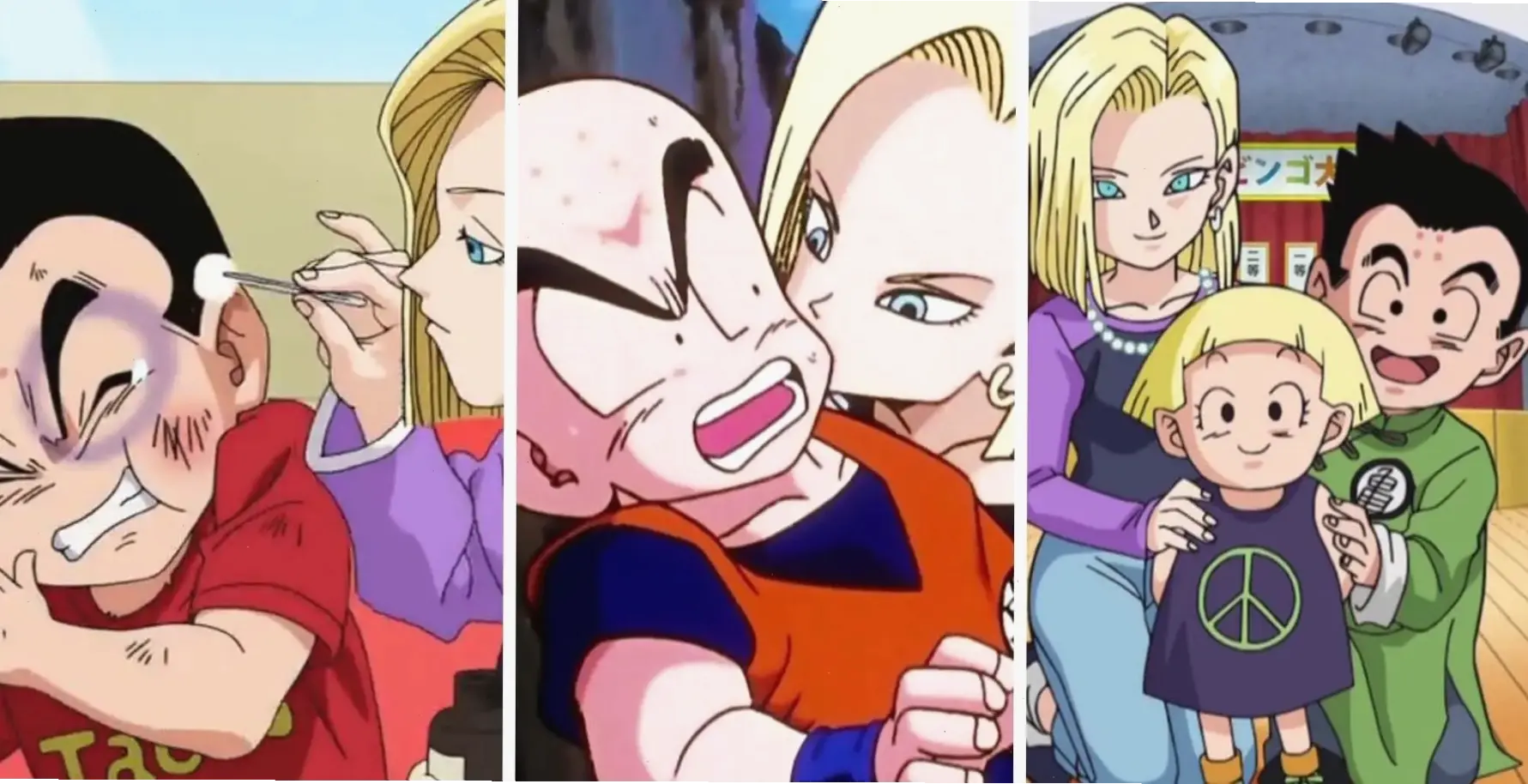 Krillin and Android 18: Hành trình từ chiến đấu đến hôn nhân, làm nên câu chuyện đẹp trong series Dragon Ball Z!