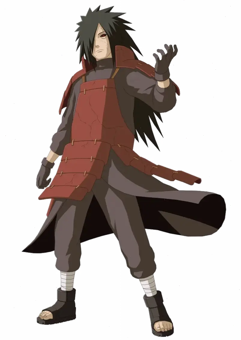 Madara Lục Đạo: Hình thái bất tử với Rinnegan, thống trị thế giới ninja bằng sức mạnh tối thượng.