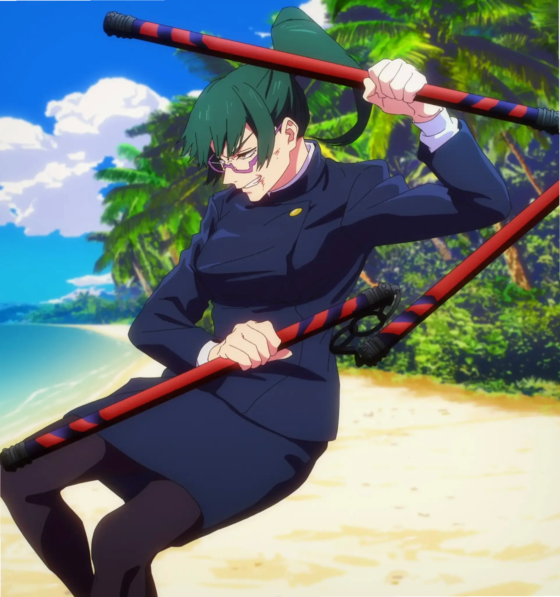 Maki anime – biểu tượng sức mạnh nữ giới, với ngoại hình cá tính và kỹ năng vượt trội trong thế giới phép thuật!