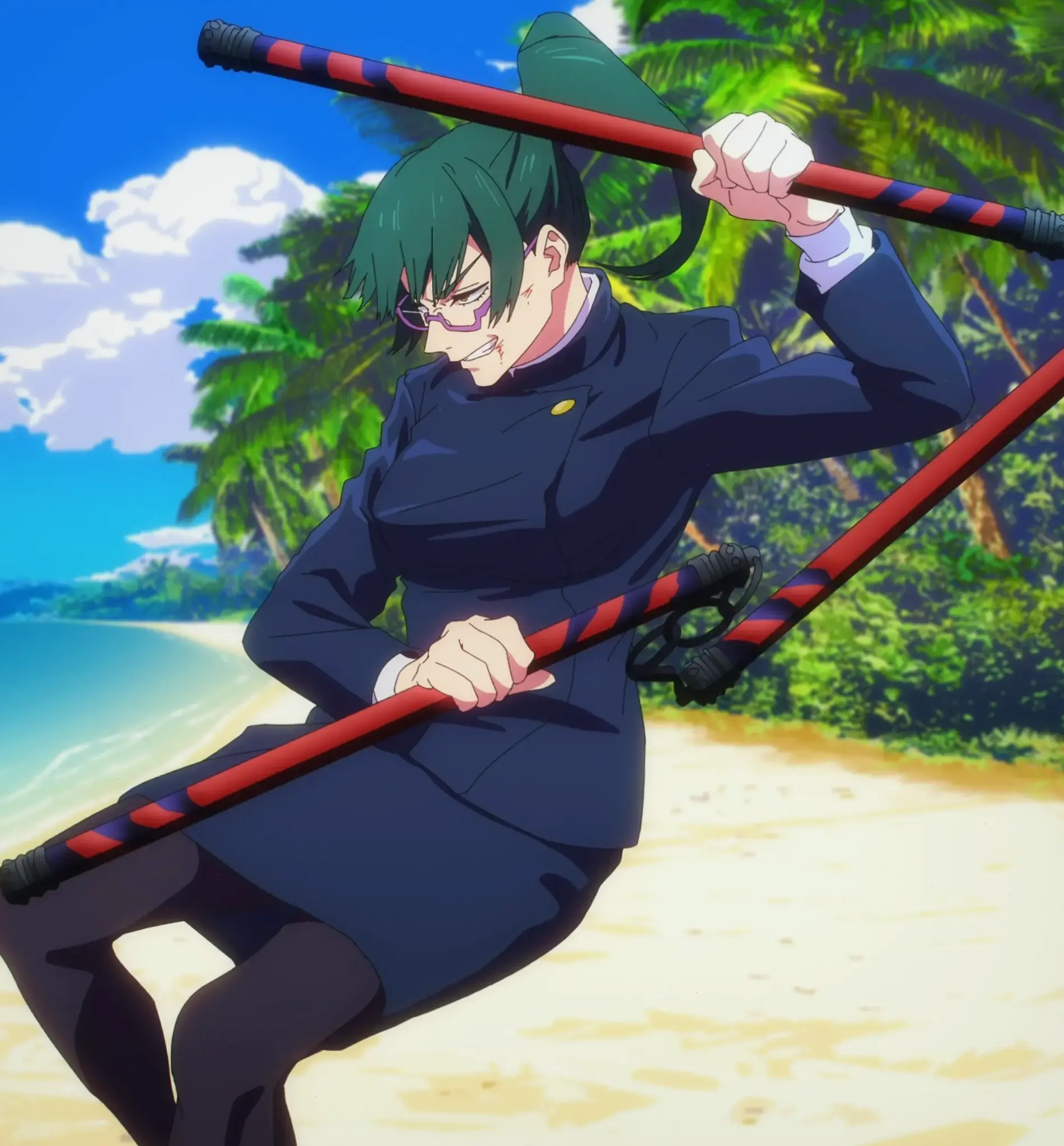 Maki Zenin Jujutsu Kaisen – nhân vật chính với hành trình đầy thử thách, thể hiện sức mạnh và sự kiên cường!
