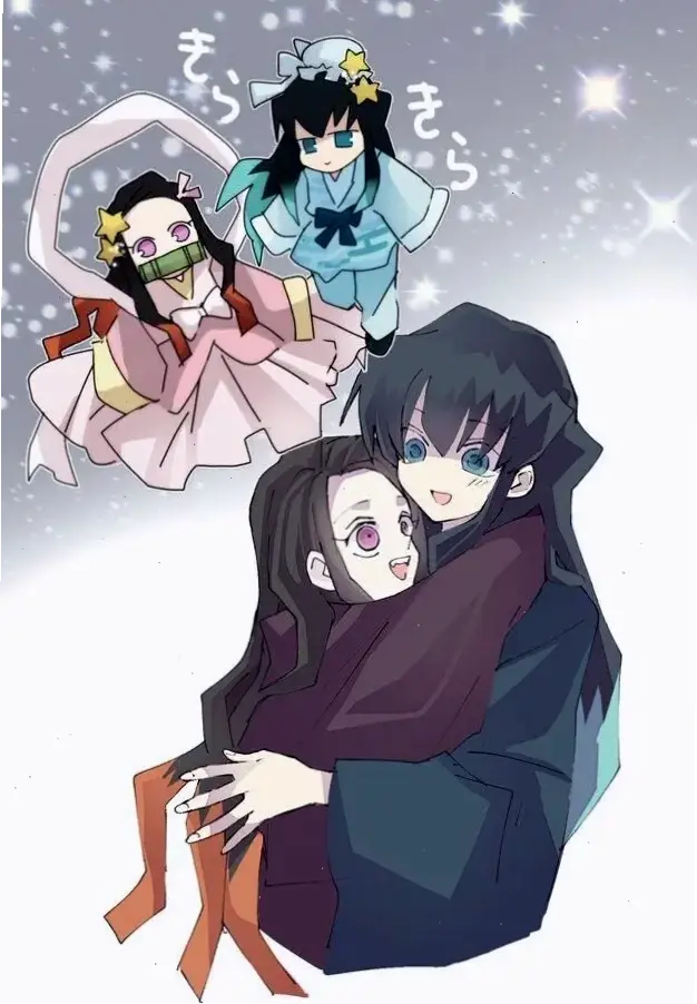 Muichirou x Nezuko: Chuyện tình lãng mạn giữa kiếm sĩ và quỷ, đầy bất ngờ và cảm xúc mạnh mẽ!