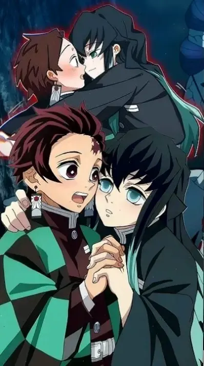 Muichirou x Tanjirou: Sự kết hợp mạnh mẽ giữa hai kiếm sĩ trẻ, cùng nhau đối mặt với quỷ dữ đáng sợ!