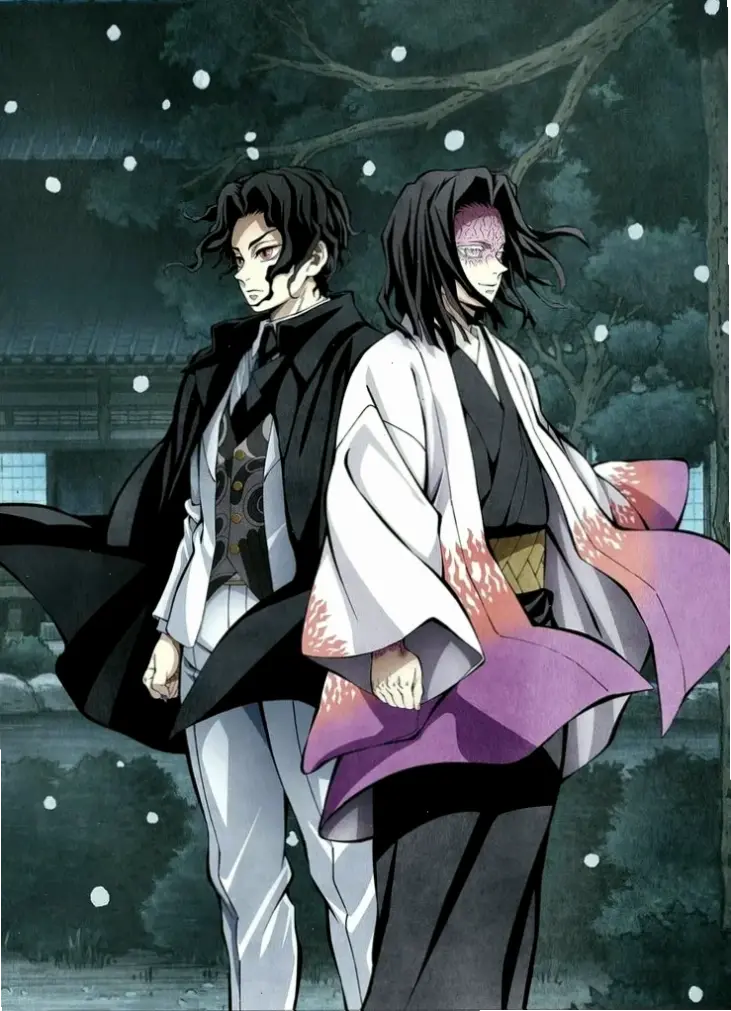 Muzan x Ubuyashiki: Xung đột dữ dội giữa Muzan và gia tộc huyền thoại trong thế giới quỷ.