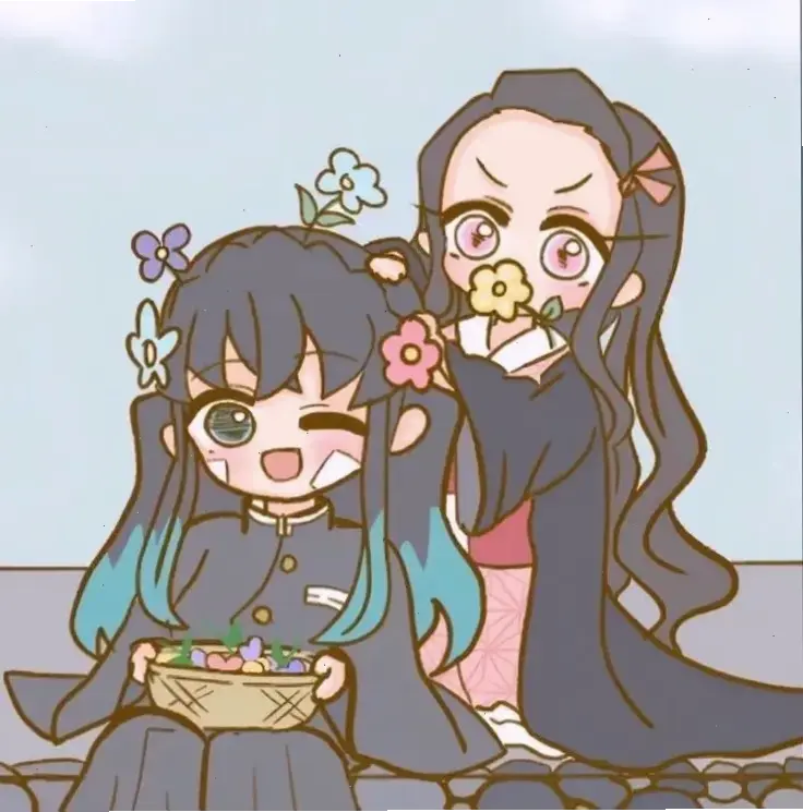 Nezuko x Muichiro: Cặp đôi bất ngờ với hành trình đầy thử thách, tình bạn giữa quỷ và con người!