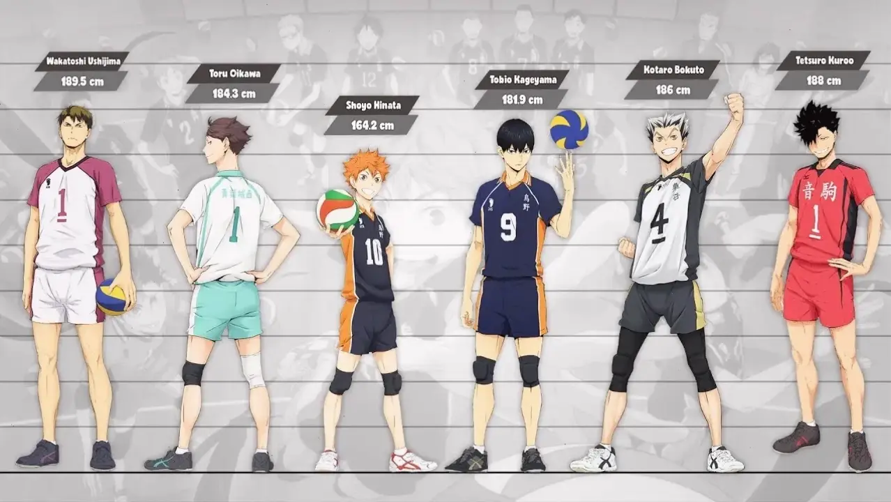 Oikawa Height: Chiều cao 184 cm của setter Haikyuu, giúp anh kiểm soát sân bóng một cách hoàn hảo và uy lực!