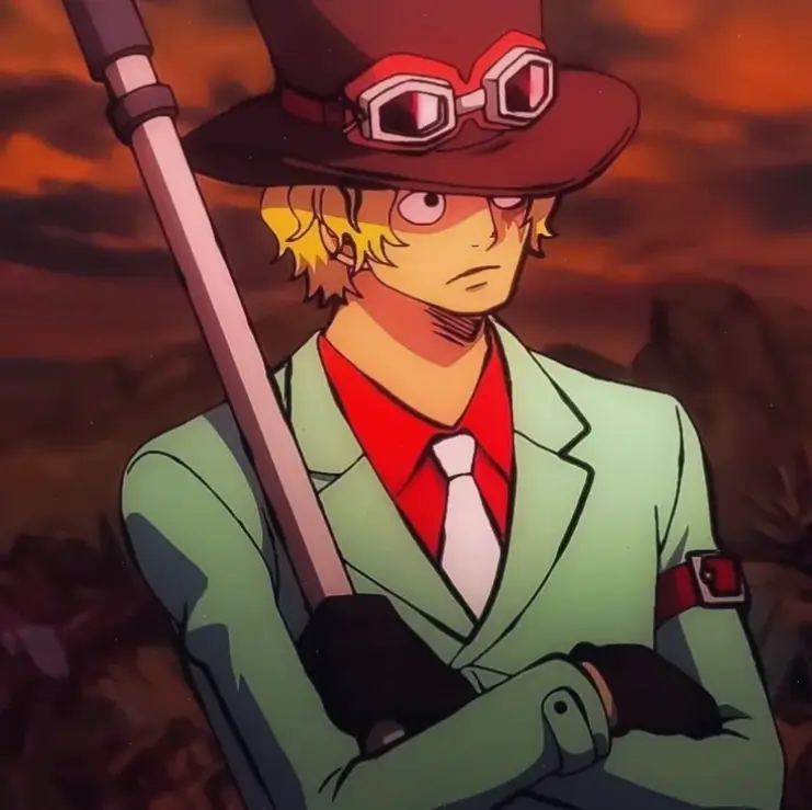 Sabo icon đại diện cho sức mạnh và tinh thần tự do, biểu tượng nổi bật từ One Piece!