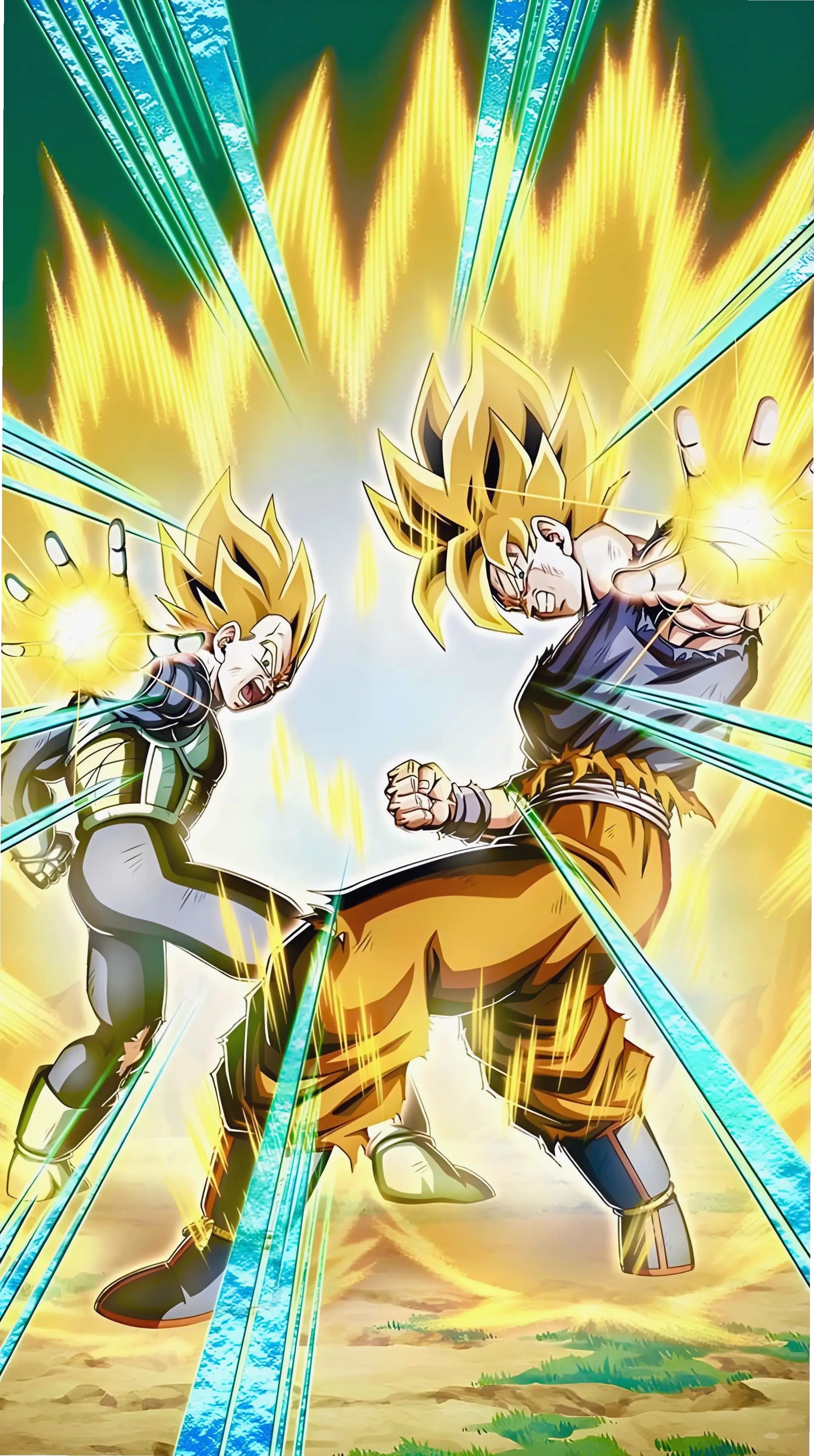 SSJ Vegeta cổ điển, sức mạnh ban đầu của hoàng tử Saiyan trong hành trình Dragon Ball Z huyền thoại.