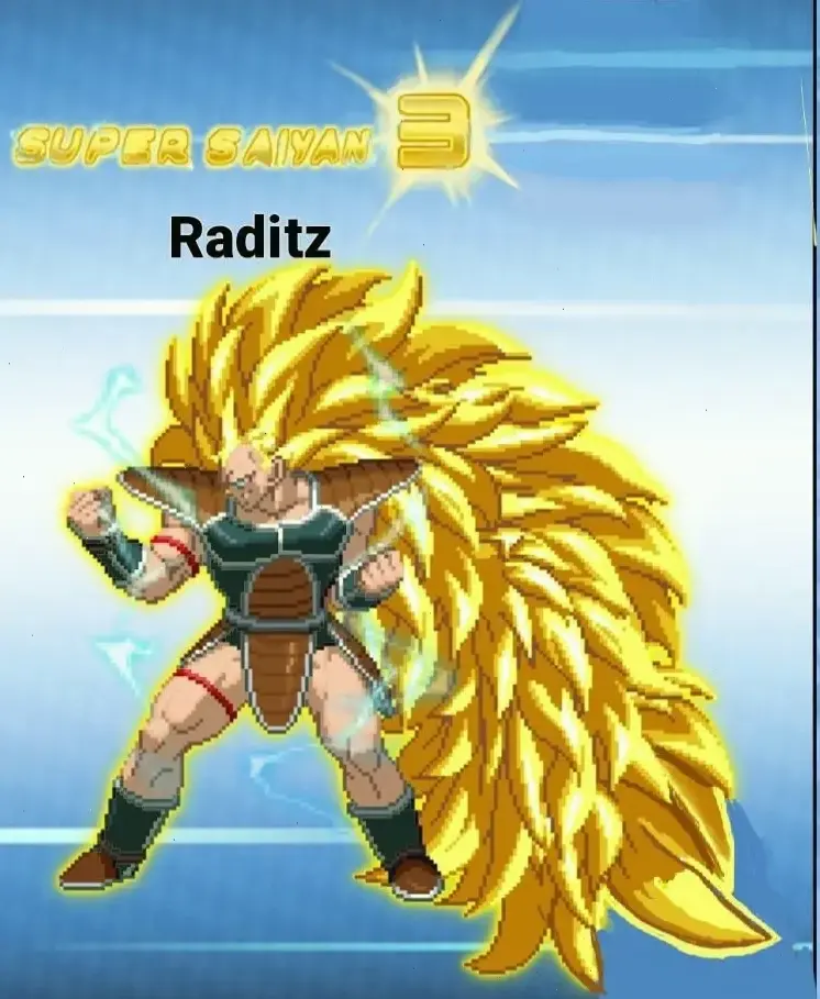SSJ3 Raditz: Raditz trong dạng Super Saiyan 3, tưởng tượng những trận chiến đỉnh cao và kịch tính!