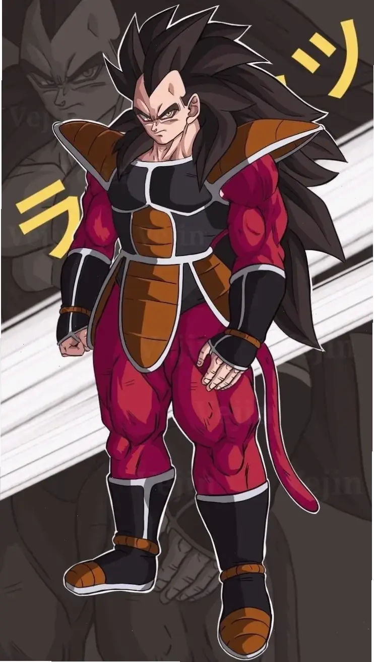 SSJ4 Raditz: Hình ảnh Raditz với sức mạnh Super Saiyan 4, mang lại những cuộc chiến hấp dẫn và sáng tạo!
