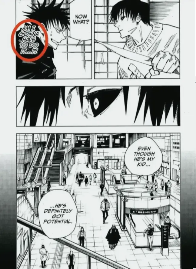 Toji vs Megumi: Trận chiến quyết liệt, hé lộ bí mật lớn trong bộ truyện hành động.