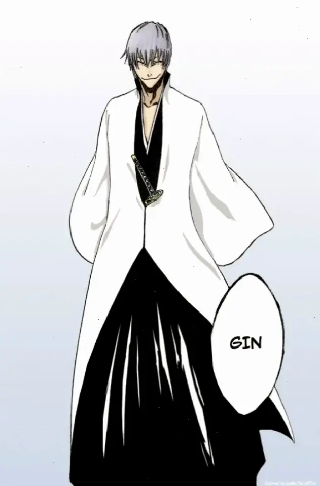 Tuổi Gin Ichimaru: Khoảng 200 năm, nhưng vẫn trẻ trung và mạnh mẽ trong Bleach.