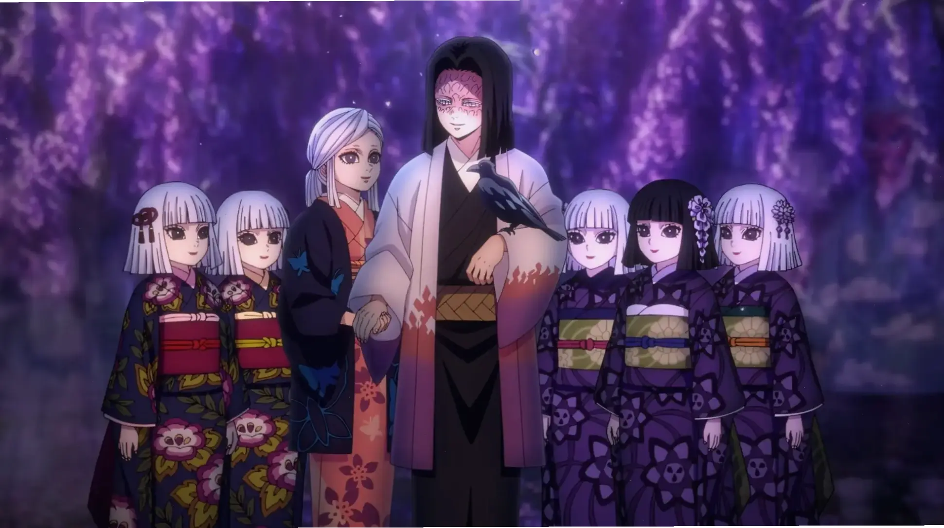 Ubuyashiki Kagaya, chúa công huyền thoại trong Kimetsu no Yaiba, mang sức mạnh nội tại đầy ấn tượng.