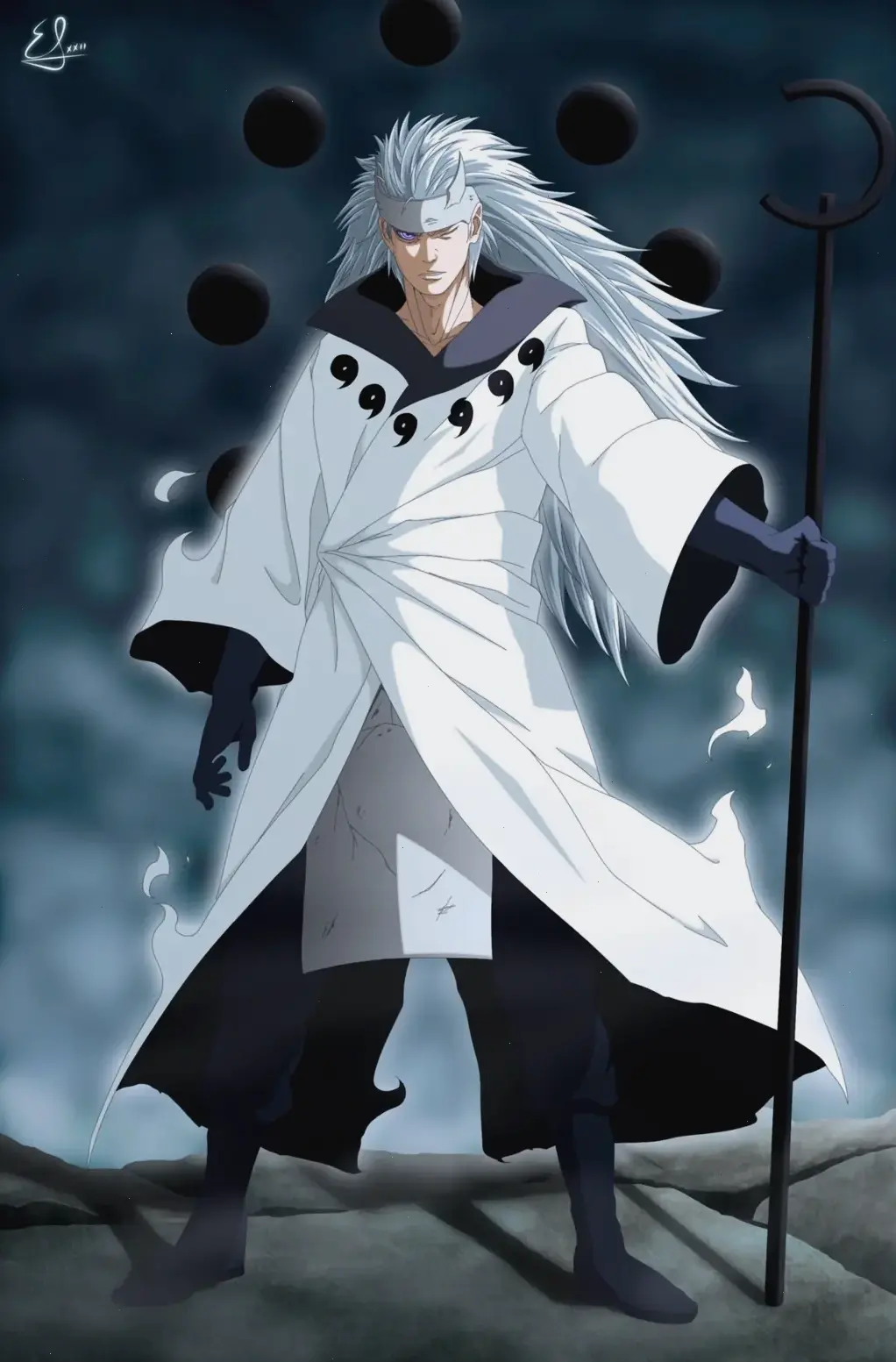 Uchiha Madara Lục Đạo: Sự kết hợp hoàn hảo giữa Sharingan và Rinnegan, thống trị mọi trận chiến.